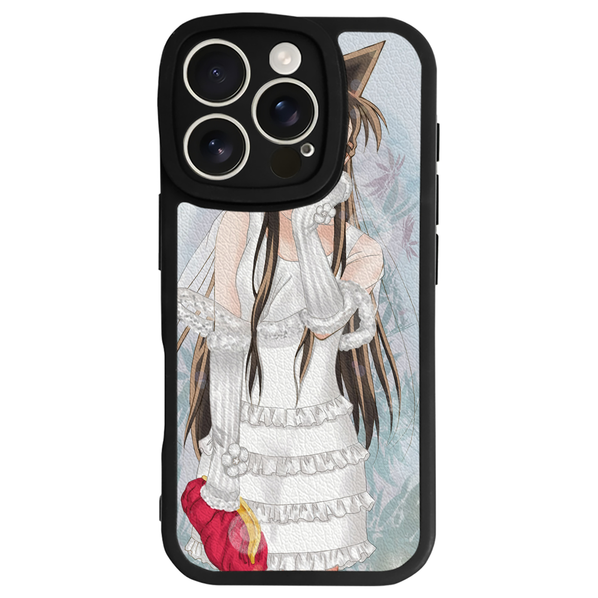 （画像用） 名探偵コナン Detective Conan 【iPhone 16シリーズ対応】シリコンスマホケース（レザー調） 材質：シリコン